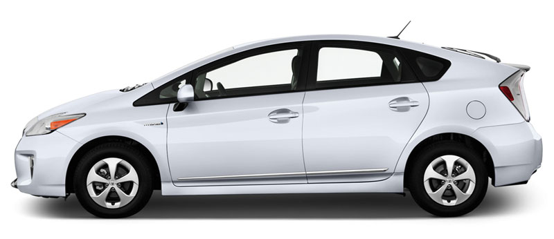 Toyota Prius Chrome Lower Door Moldings