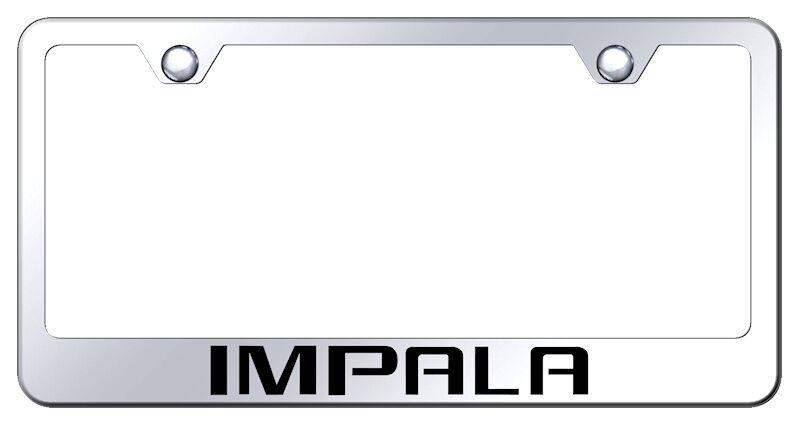 Chevrolet Impala Premium Show Chrome License Plate Frame
