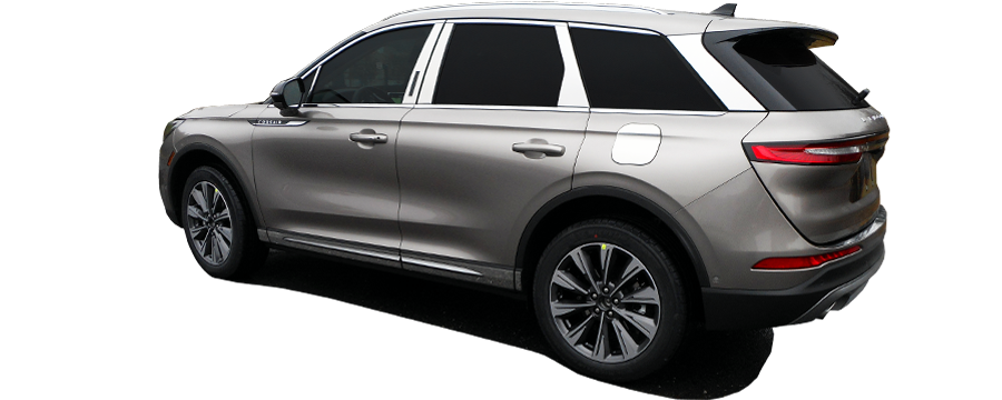Lincoln Corsair Chrome Bumper Trim