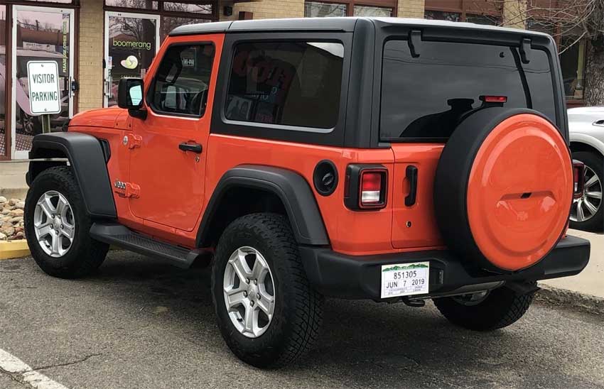 Jeep Wrangler MasterSeries Tire Cover 