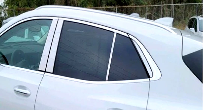 thumbnail image 2 of MESGHRILLES Chrome Pillar Post Covers For Buick Enclave 2008-2017 – 8 Pieces, Stainless Steel Finish 2 of 3