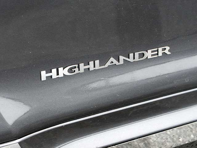 Toyota Highlander Chrome "HIGHLANDER" Name Emblems