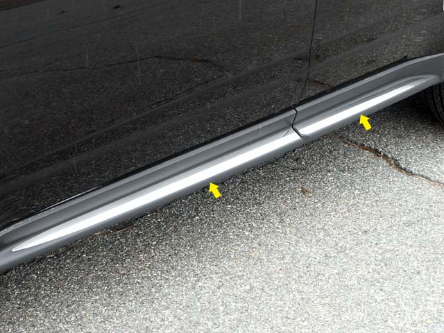 Chevrolet Equinox Chrome Rocker Panel Accent Trim