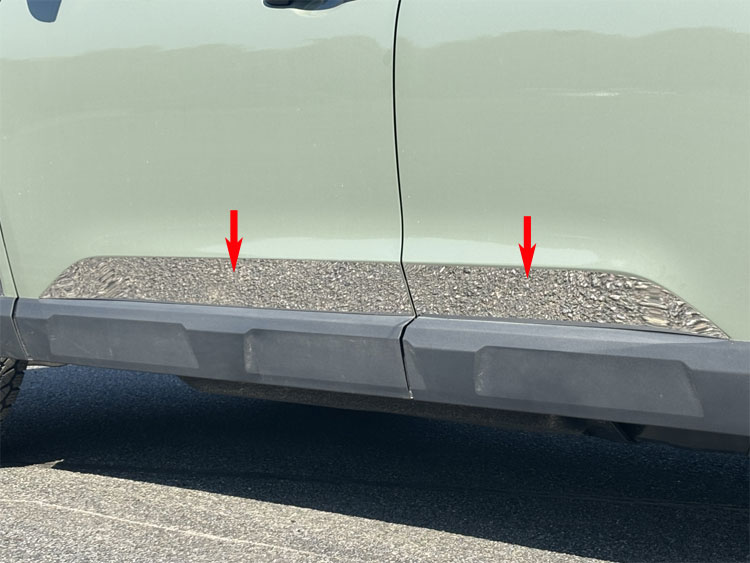 Honda Passport Chrome Lower Door Rocker Trim