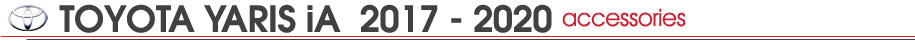 Toyota Yaris Aftermarket Accessories