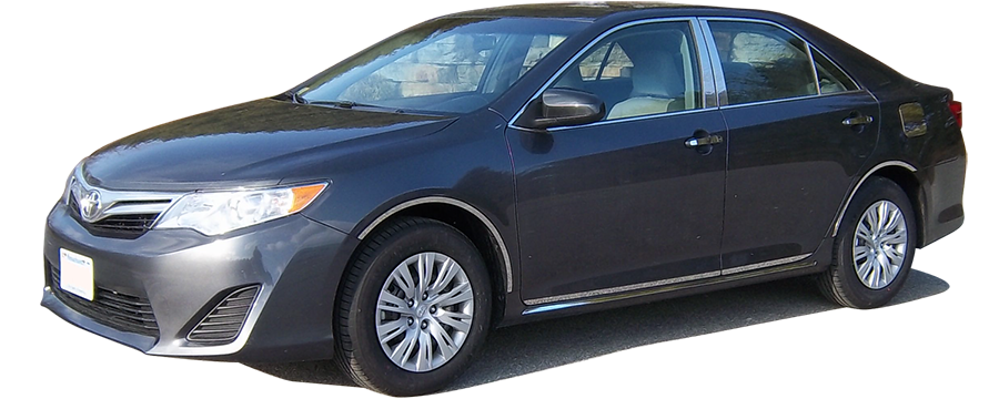 Toyota Camry Chrome Pillar Post Trim