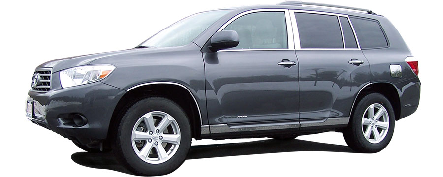 Toyota Highlander Chrome Door Handle Covers