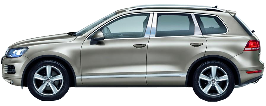 Volkswagen Touareg Chrome Pillar Post Trim
