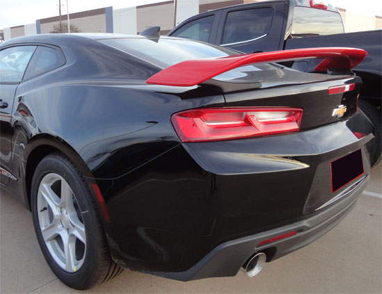 Factory Style Spoiler for the Camaro 2016-2018 Painted in the Factory Paint Code of Your Choice 568 Red Hot 130X 