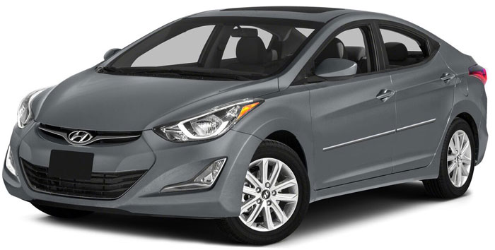 Hyundai Elantra Chrome Body Side Moldings