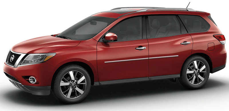 Nissan Pathfinder Chrome Body Side Molding