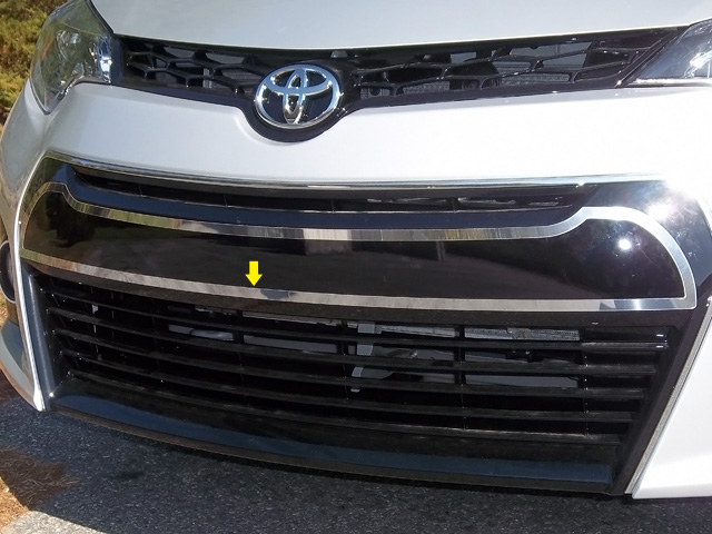 Toyota Corolla Chrome Front Bumper Trim