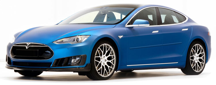Tesla S Painted Body Side Moldings