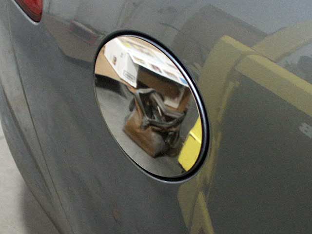 Jaguar XF Chrome Fuel Door Cover