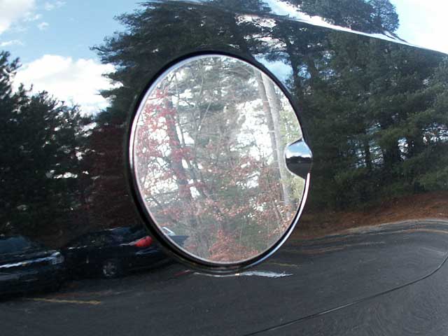 Chevrolet Impala Chrome Fuel Door Trim