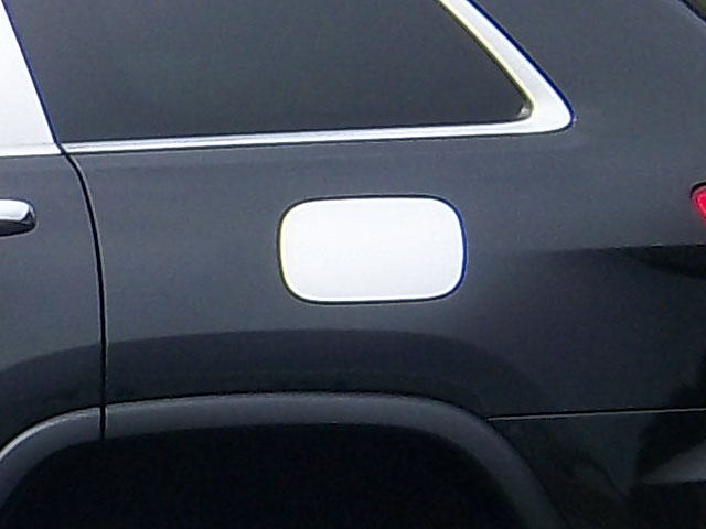 Jeep Grand Cherokee Chrome Trim Fuel Door Overlay