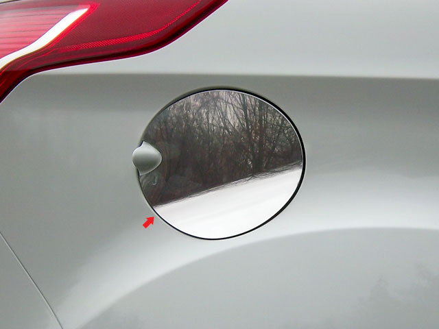 Ford Escape Chrome Fuel Door Cover