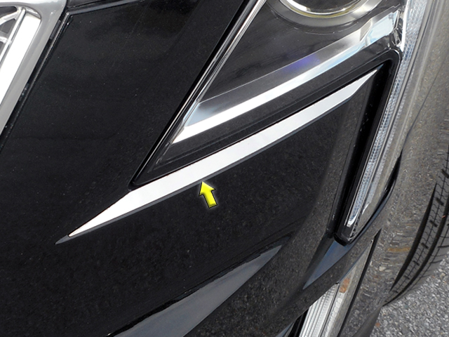 Cadillac XT5 Chrome Headlight Accent Trim