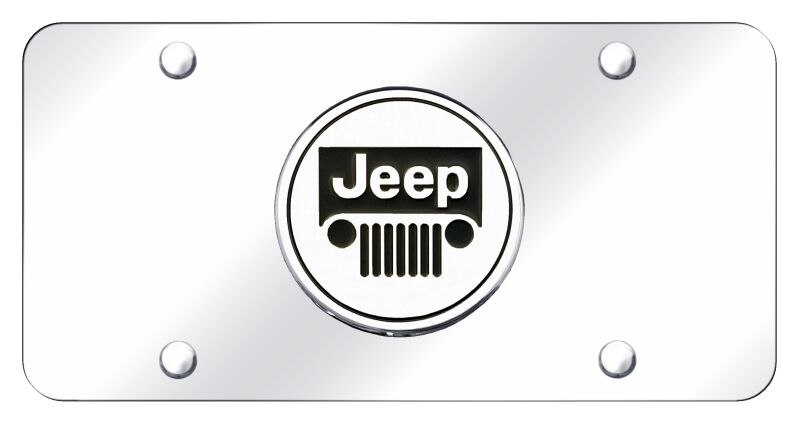 Jeep Premium Chrome License Plate