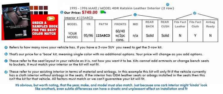 Katzkin Leather at ShopSAR.com