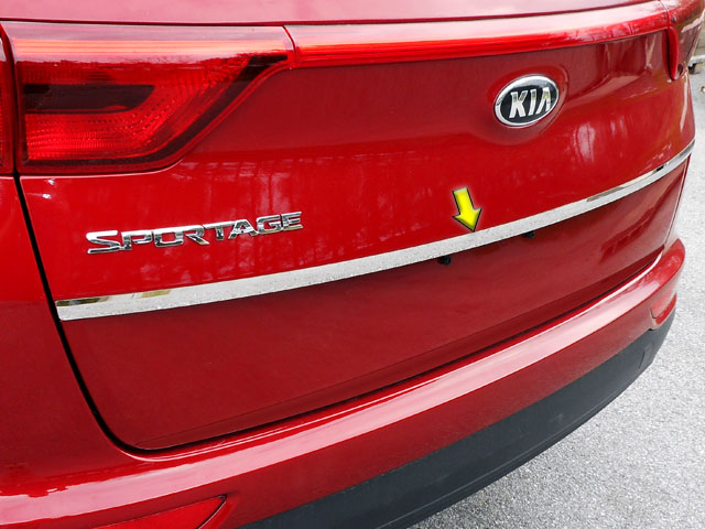 Kia Sportage Chrome License Bar Trim