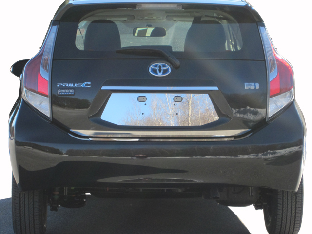Toyota Prius C Chrome License Plate Bezel