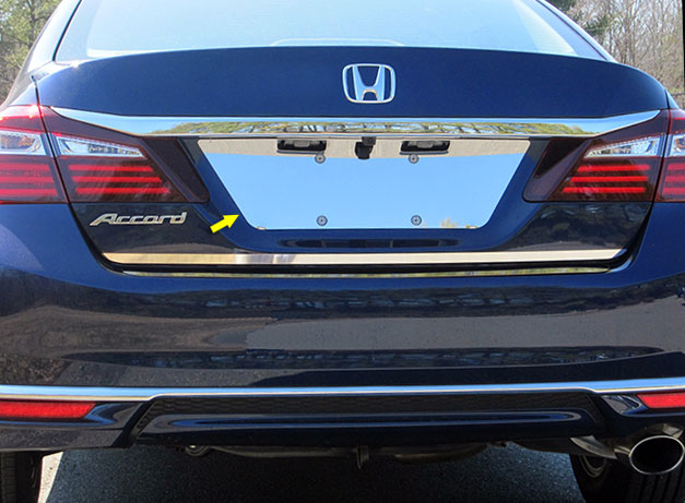 Honda Accord Sedan Chrome License Plate Bezel