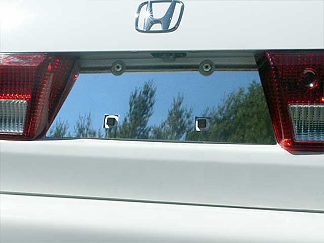 Honda Accord Chrome License Plate Bezel