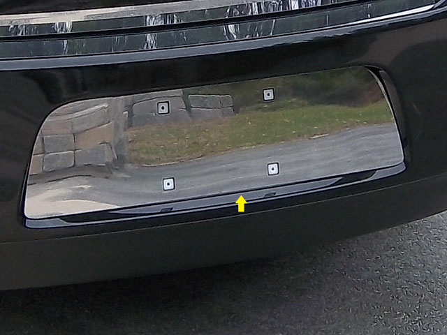 Chevrolet Malibu Chrome License Plate Bezel