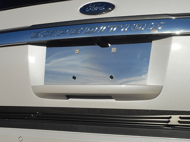 Ford Expedition Chrome License Plate Bezel