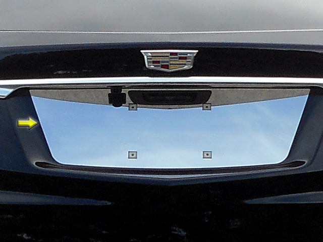 Cadillac XT5 Chrome License Plate Bezel