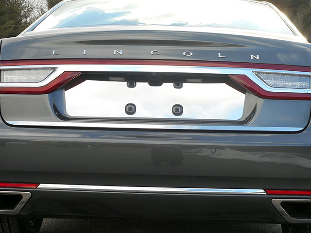 Lincoln Continental Chrome License Plate Bezel
