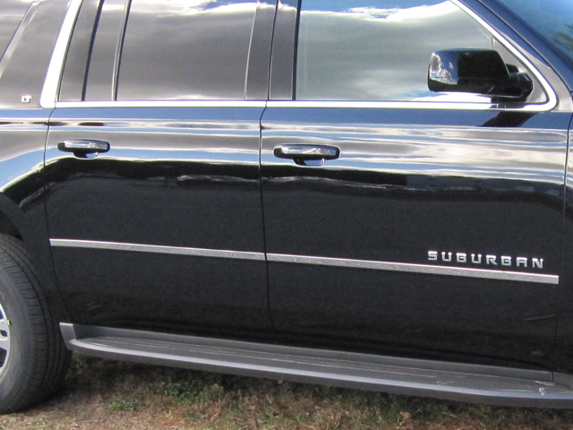 Chevrolet Suburban Chrome Door Accent Trim