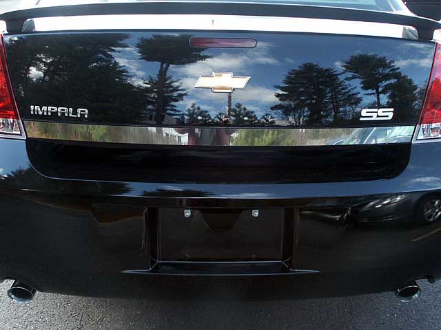 Chevrolet Impala Chrome Rear Deck Trunk Trim