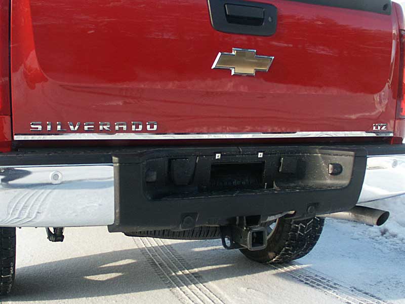 Chevrolet Silverado Chrome Rear Tail GateTrim