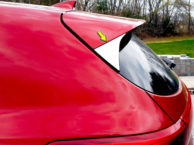 Kia Sportage Chrome Rear Window Accent Trim