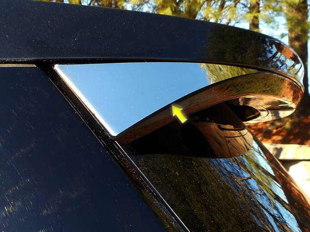 Lincoln Aviator Chrome Rear Window Accent Trim