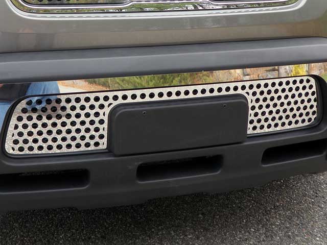 Kia Soul Chrome Front Lower Grille Trim
