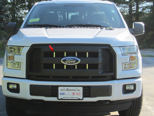 Ford F150 Chrome Grille Accent Trim