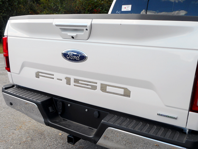Ford F150 Tailgate Chrome Letter and Number Inserts