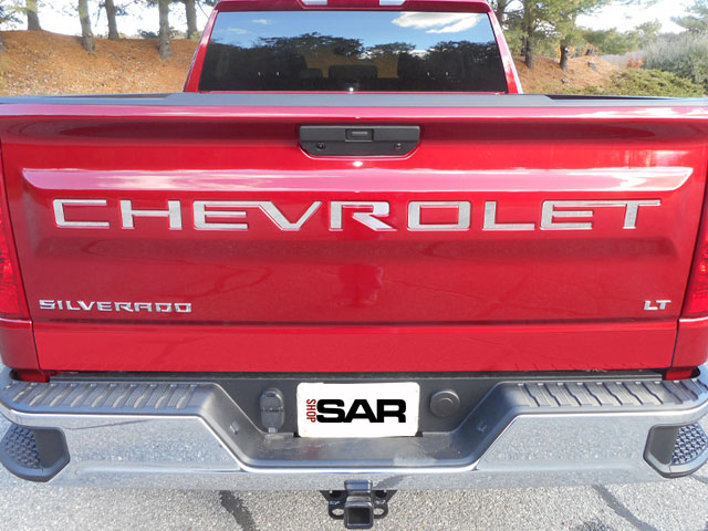 Chevrolet Silverado Rear Tailgate Chrome Letter Set