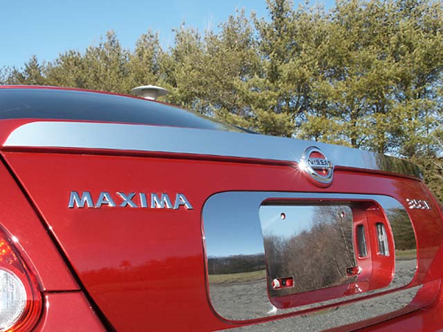 Nissan Maxima SE Chrome Spoiler Trim