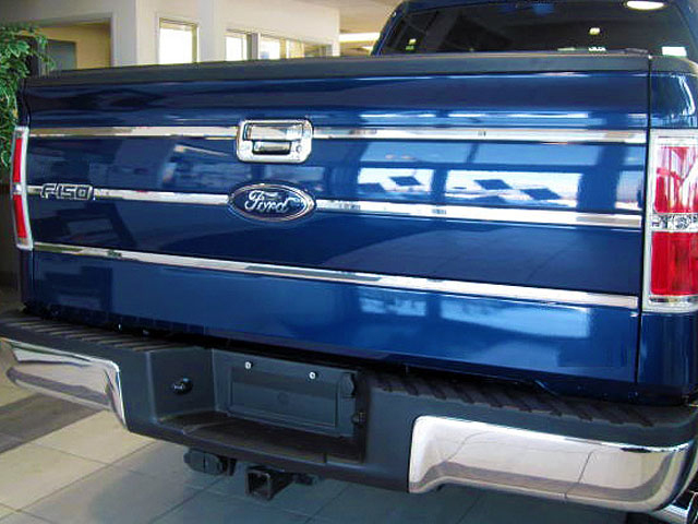 Ford F150 Chrome Tailgate Inserts