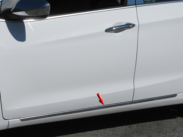 Hyundai Elantra GT Chrome Rocker Panel Trim