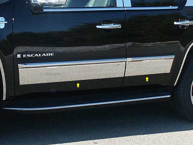 Cadillac Escalade Chrome Rocker Panel Set