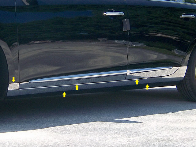 Cadillac XTS Chrome Rocker Panel Trim