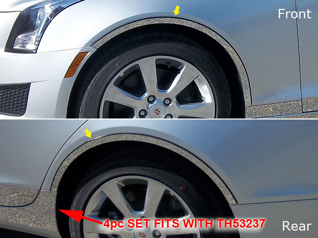 Cadillac ATS Chrome Fender Trim
