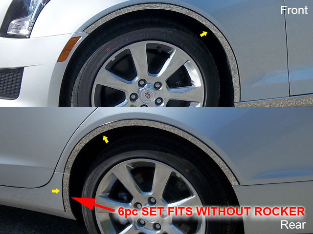 Cadillac ATS Chrome Fender Trim