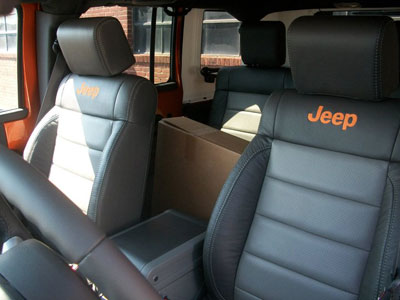 Jeep Wrangler Katzkin Leather Upholstery