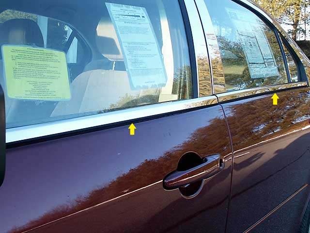 Ford Fusion Chrome Window Sill Trim